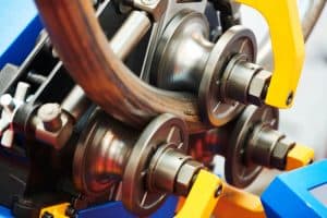 Tube ring rolling