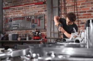 Tube drilling